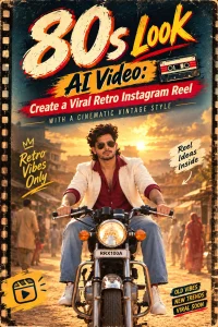 80s Look AI Video: Create a Viral Retro Instagram Reel With a Cinematic Vintage Style